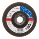 Bosch disque à rabat X551 Expert pour Métal, droit, tissu de verre-1