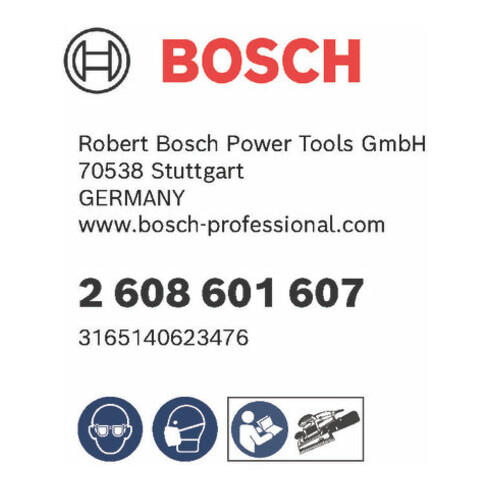 Plateau Bosch 125 mm moyennement dur