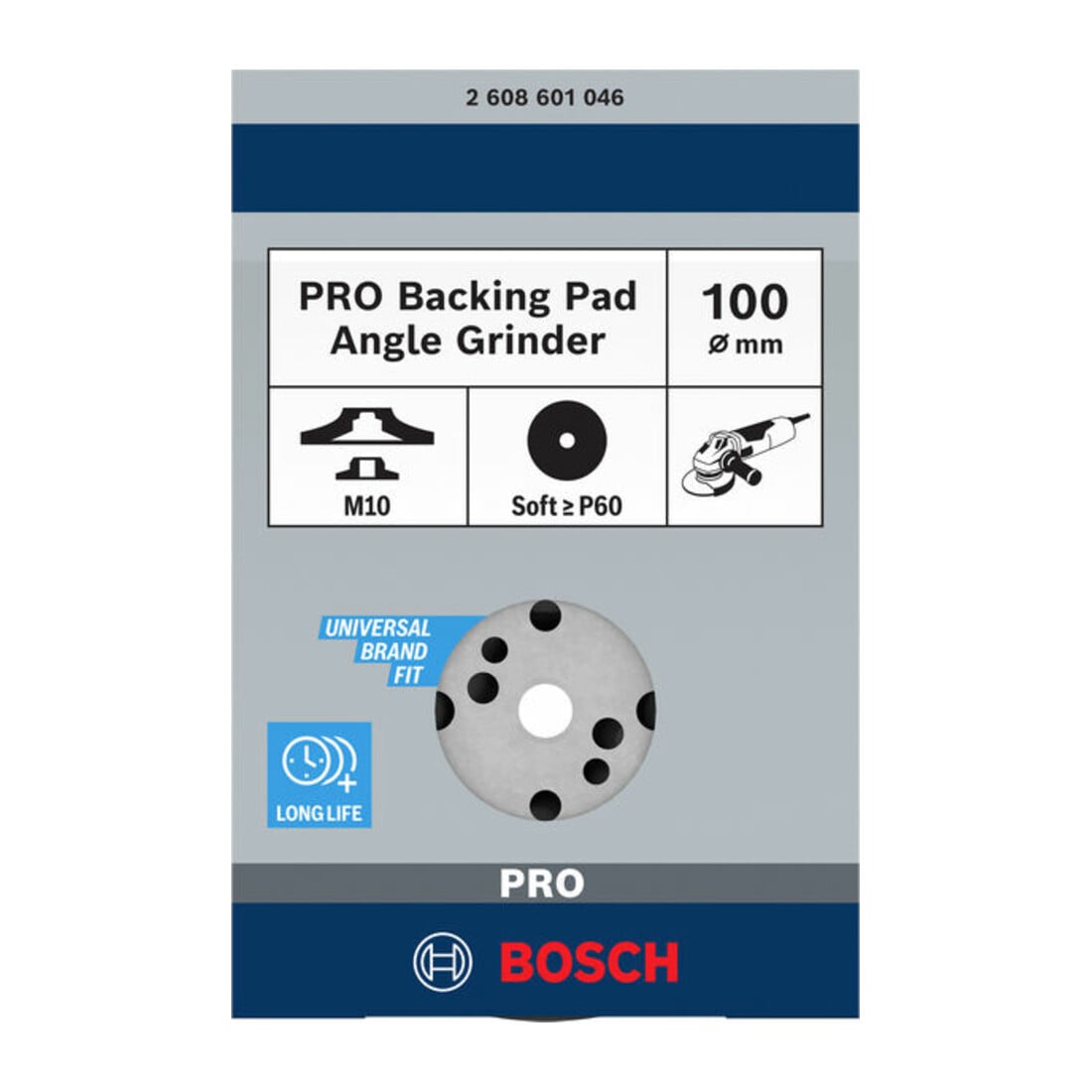 Plateau Bosch Standard M10 100 mm 15 300 rpm
