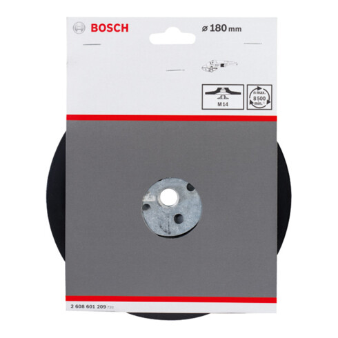 Plateau Bosch standard M14 180 mm 8 500 rpm