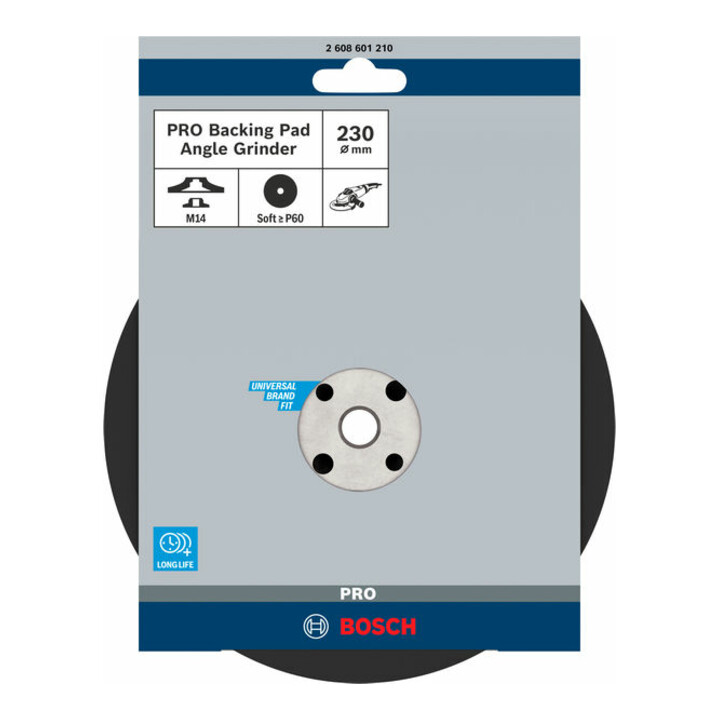 Plateau Bosch standard M14 230 mm 6 650 rpm