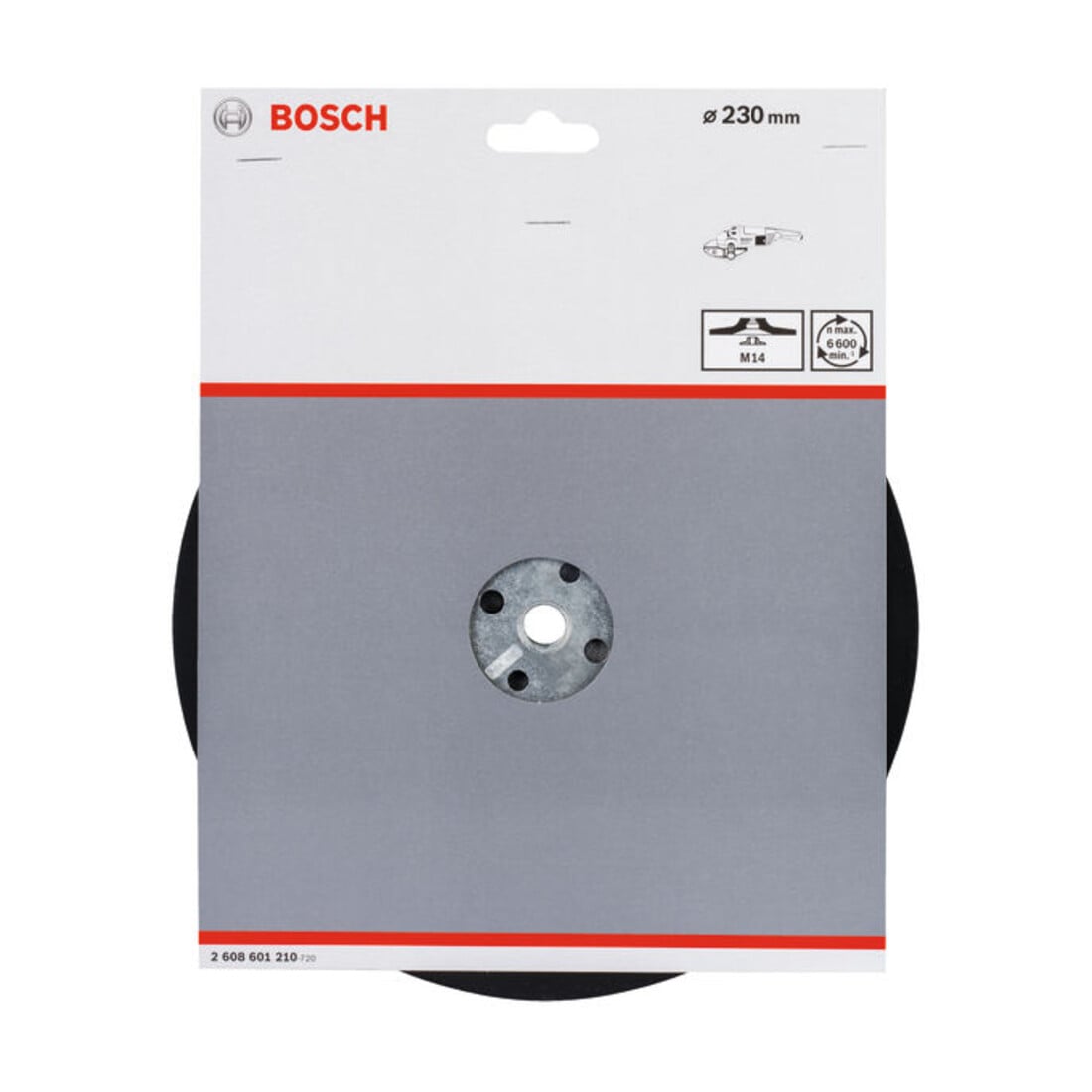 Plateau Bosch standard M14 230 mm 6 650 rpm