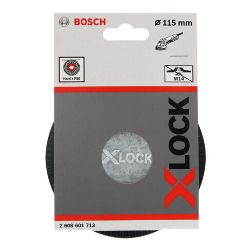 Plateau support Bosch X-LOCK 115 mm dur