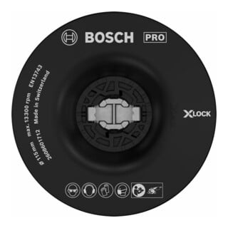 Plateau de support Bosch X-LOCK moyennement dur