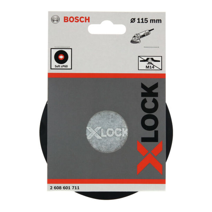 Plateau Bosch X-LOCK 115 mm souple 13.300 tr/min