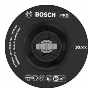 Plateau de support Bosch X-LOCK moyennement dur
