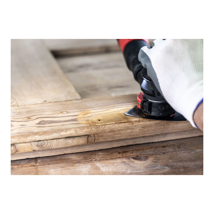 Plateau de ponçage Bosch Expert MAVZ 116 RT10 Lame pour outils multifonctions, 116 mm