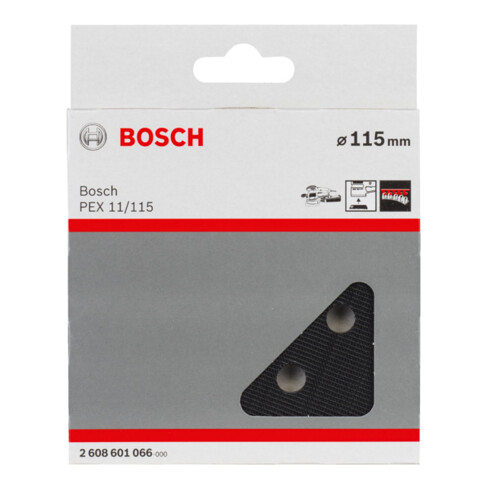 Plateau de ponçage Bosch souple 115 mm pour PEX 115