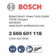 Plateau de ponçage Bosch souple 125 mm pour GEX 12 A GEX 12 AE GEX 125 A GEX 125 AC-4