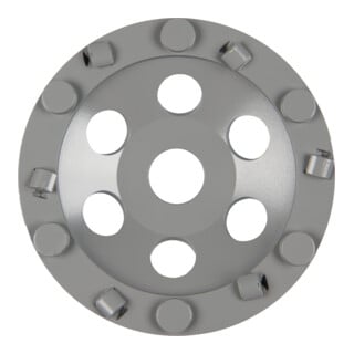 Plateau de ponçage diamanté Klingspor DS 650PKD 6 segments PCD - diamant polycristallin