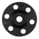 Plateau de ponçage diamanté Klingspor DS 900PKD 6 segments PCD - diamant polycristallin-1