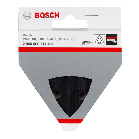 Plateau de ponçage Bosch Pour PDA 180, PDA 180 E, PDA 240 E