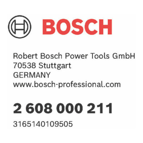 Plateau de ponçage Bosch Pour PDA 180, PDA 180 E, PDA 240 E
