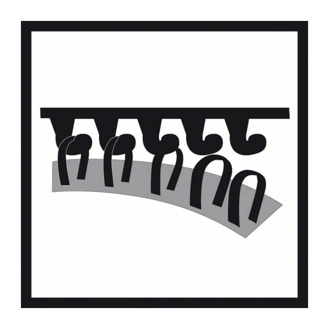 Plateau de ponçage Starlock AVZ 93 G 93 mm