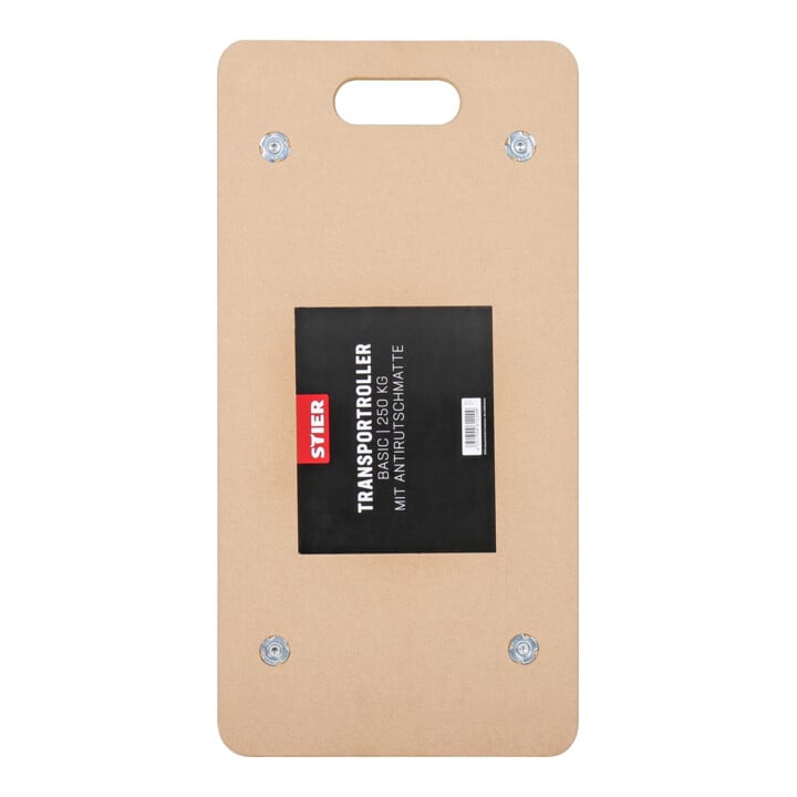Plateau roulant STIER Basic+ avec tapis antidérapant