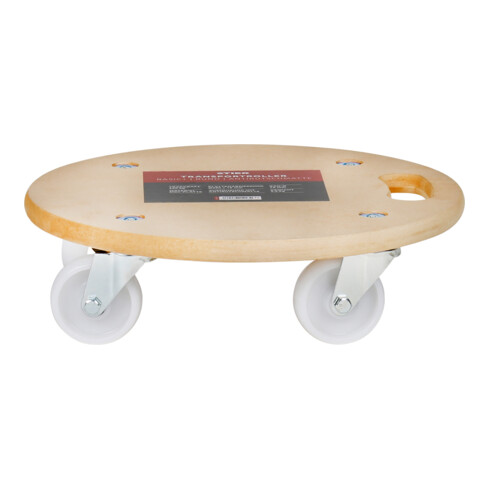 Plateau roulant STIER Basic+ round avec tapis antidérapant
