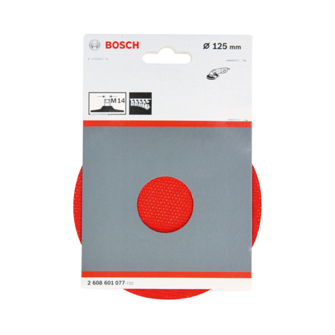 Plaque de support Bosch avec fermeture velcro