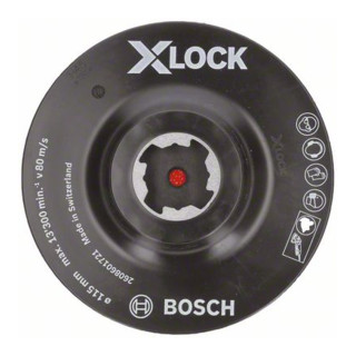 Plateau support Bosch X-LOCK  Velcro