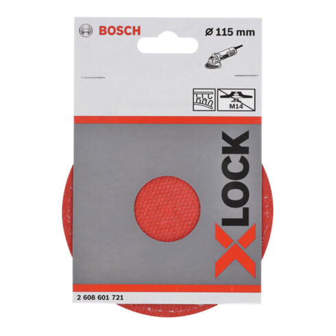 Plateau support Bosch X-LOCK  Velcro
