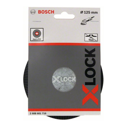 Plateau support Bosch X-LOCK 115 mm dur
