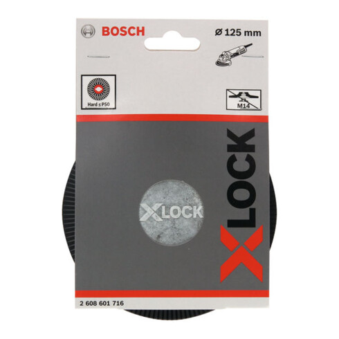 Plateau support Bosch X-LOCK 115 mm dur