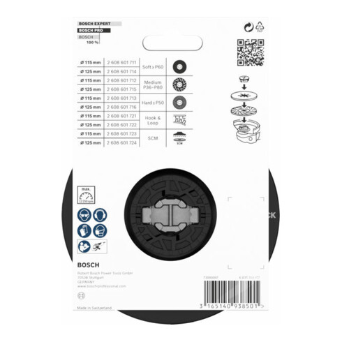 Bosch X-LOCK plateau de dossier souple