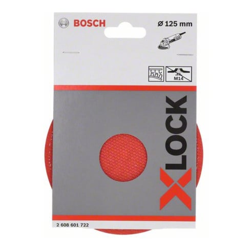 Plateau support Bosch X-LOCK  Velcro