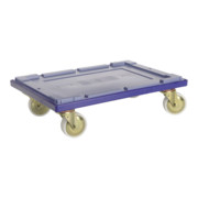 Plateaux roulants Bito l 620 x l 420 bleu