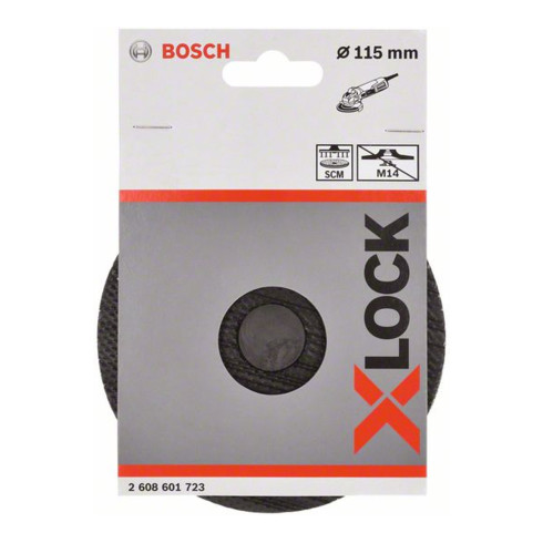 Bosch Platorello X-LOCK SCM, con perno centrale