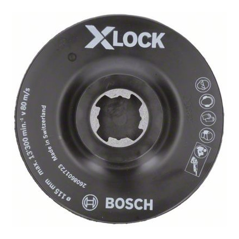 Bosch Platorello X-LOCK SCM, con perno centrale