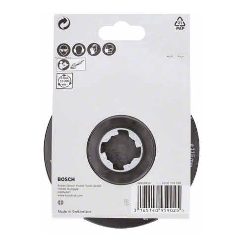 Bosch Platorello X-LOCK SCM, con perno centrale