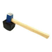 Plattenlegerhammer 1500g eck.(anvulkanisiert)