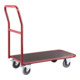 Plattformwagen Ladeflächen L830xB390mm STA karminrot Trgf.200kg-1