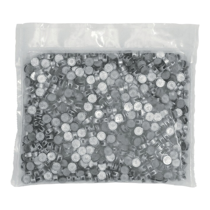 Plombs de scellement D. scellés 10 mm rond sans Draht 380pièces/kg 1kg/UE