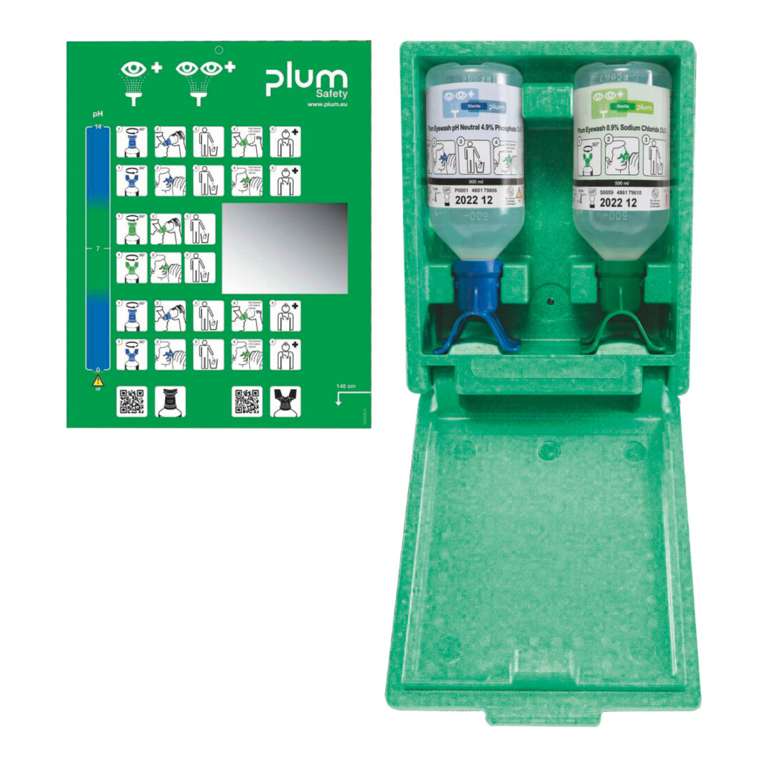 Plum Augen-Notfallstation Combibox