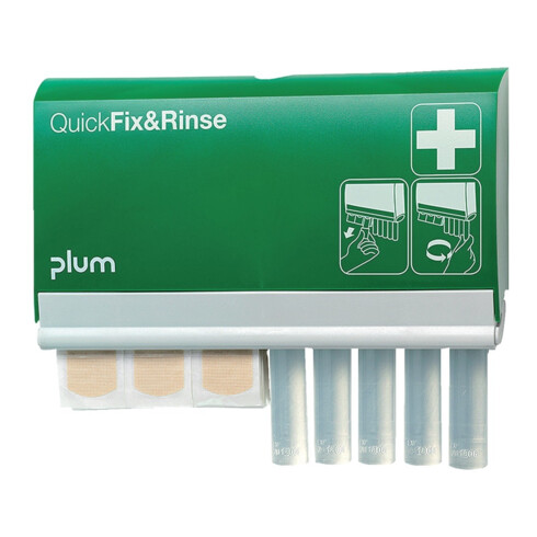 PLUM Distributeur QuickFix et Rinçage, pansements et ampoules
