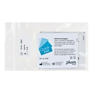 PLUM Gel de combustion QuickCool Box avec 18 sachets