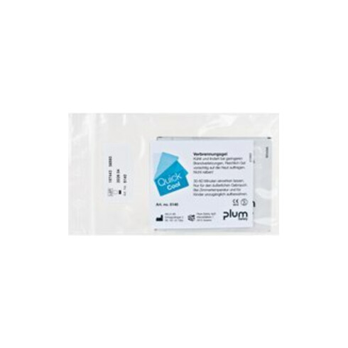 PLUM Gel de combustion QuickCool Box avec 18 sachets