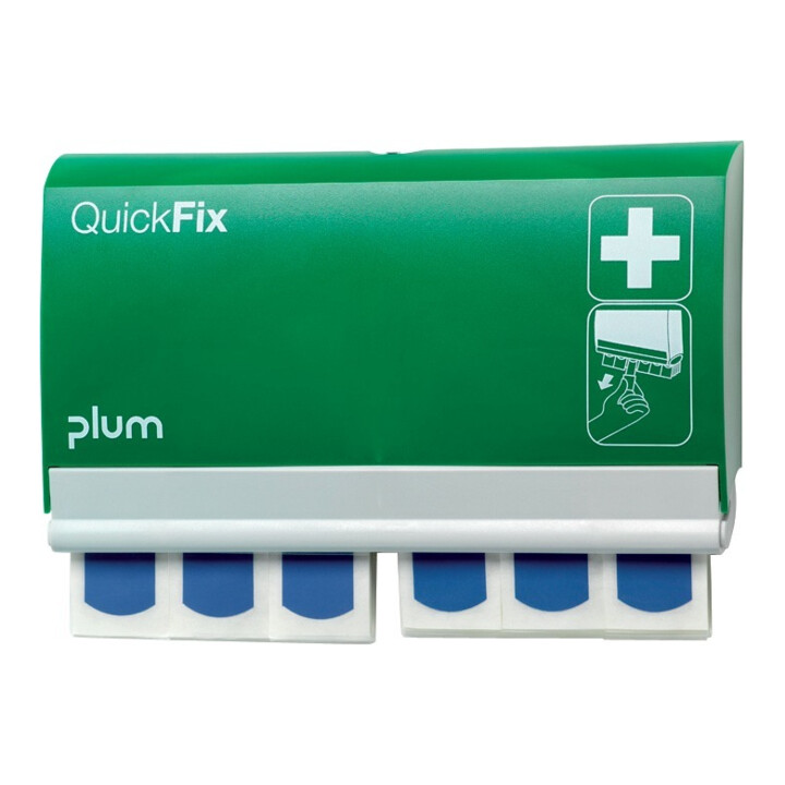 PLUM Nachfüllpackung QuickFix m. 45 Pflaster., blau