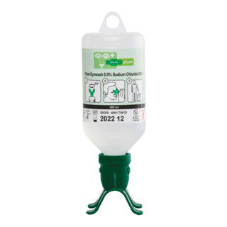 PLUM Oogspoelflacon DUO gebruiksklaar, Inhoud: 500 ml