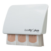 PLUM Pflasterspender QuickFix® UNO L130xH85xP35 mm blanc brillant