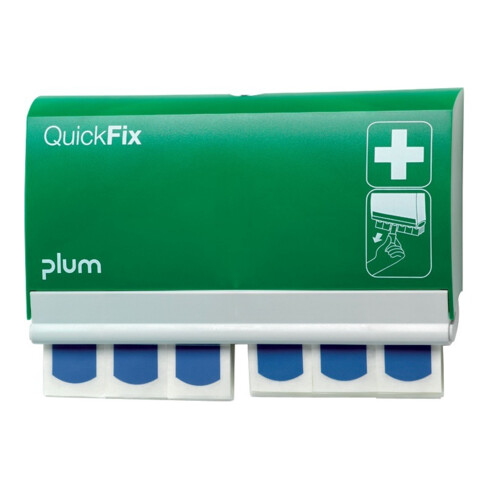 PLUM Recharge QuickFix avec 45 pansements, bleu