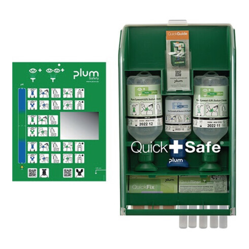 Plum Wandbox QuickSafe Industry gefüllt Lief. m. Befestigungsmaterial