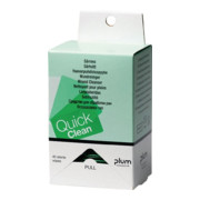 Plum Wundreinigungstuch QuickClean Nachfüllbox f.Erste-Hilfe-Station 40 St./Packung