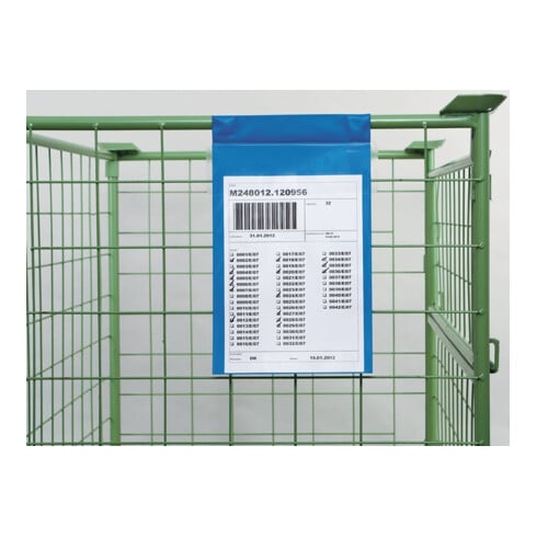 Magnettasche B235xH185+40mm avec 2 aimants en néodyme, 50 pcs/boîte