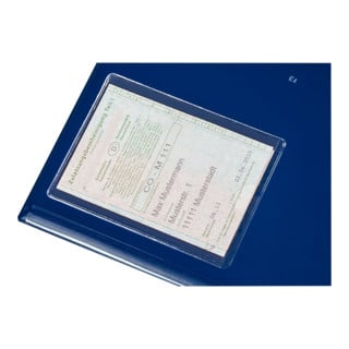 Pochette autocollante pour carte grise Eichner