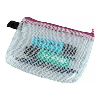 Pochette avec fermeture Eichner L130xL180mm avec fermeture éclair violette