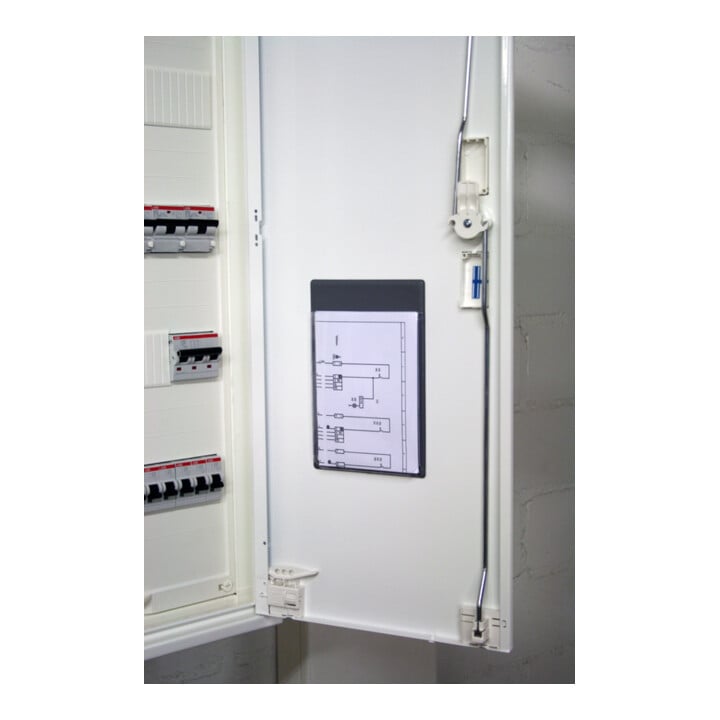 Pochette de plans de commutation autocollante Eichner avec soufflet d'extension A4