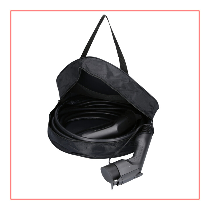 Pochette de rangement pour câble de charge efuturo KS Tools (noir)