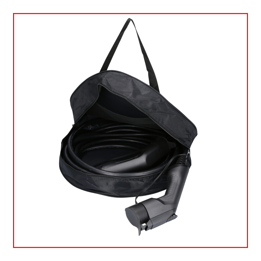 Pochette de rangement pour câble de charge efuturo KS Tools (noir)